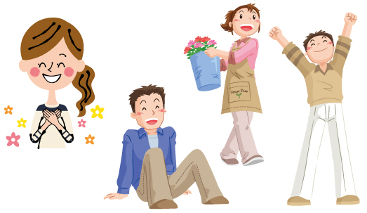 利用対象者イラスト